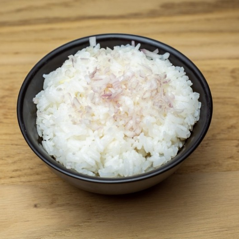 Riz vinaigré échalote
