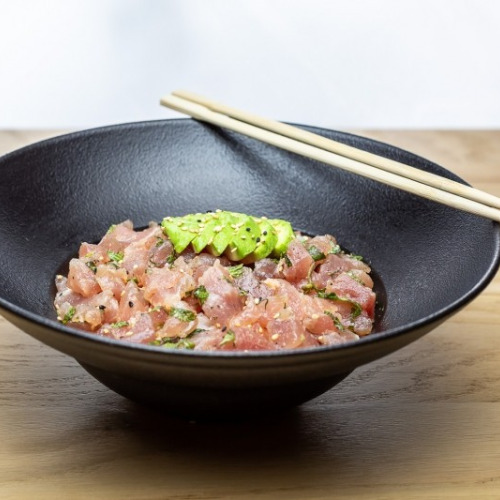 Salade repas thon mariné