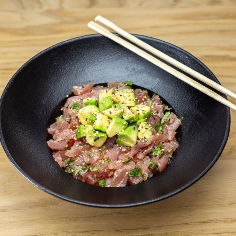 Tartare mariné thon