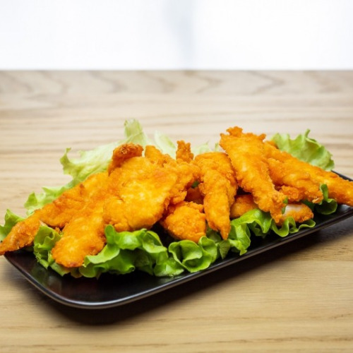 Box d'aiguillettes de poulet frit