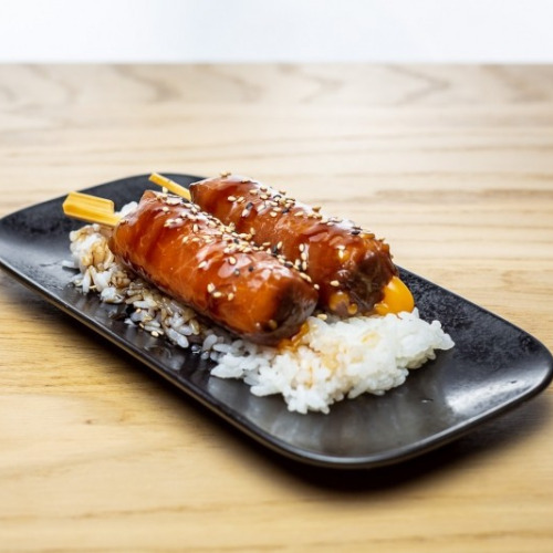 Yakitori bœuf cheddar Maison